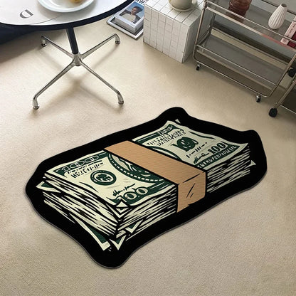 Dollar Dream Money Rug