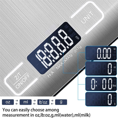 SmartWeigh Multifunctional Digital Kitchen Scale