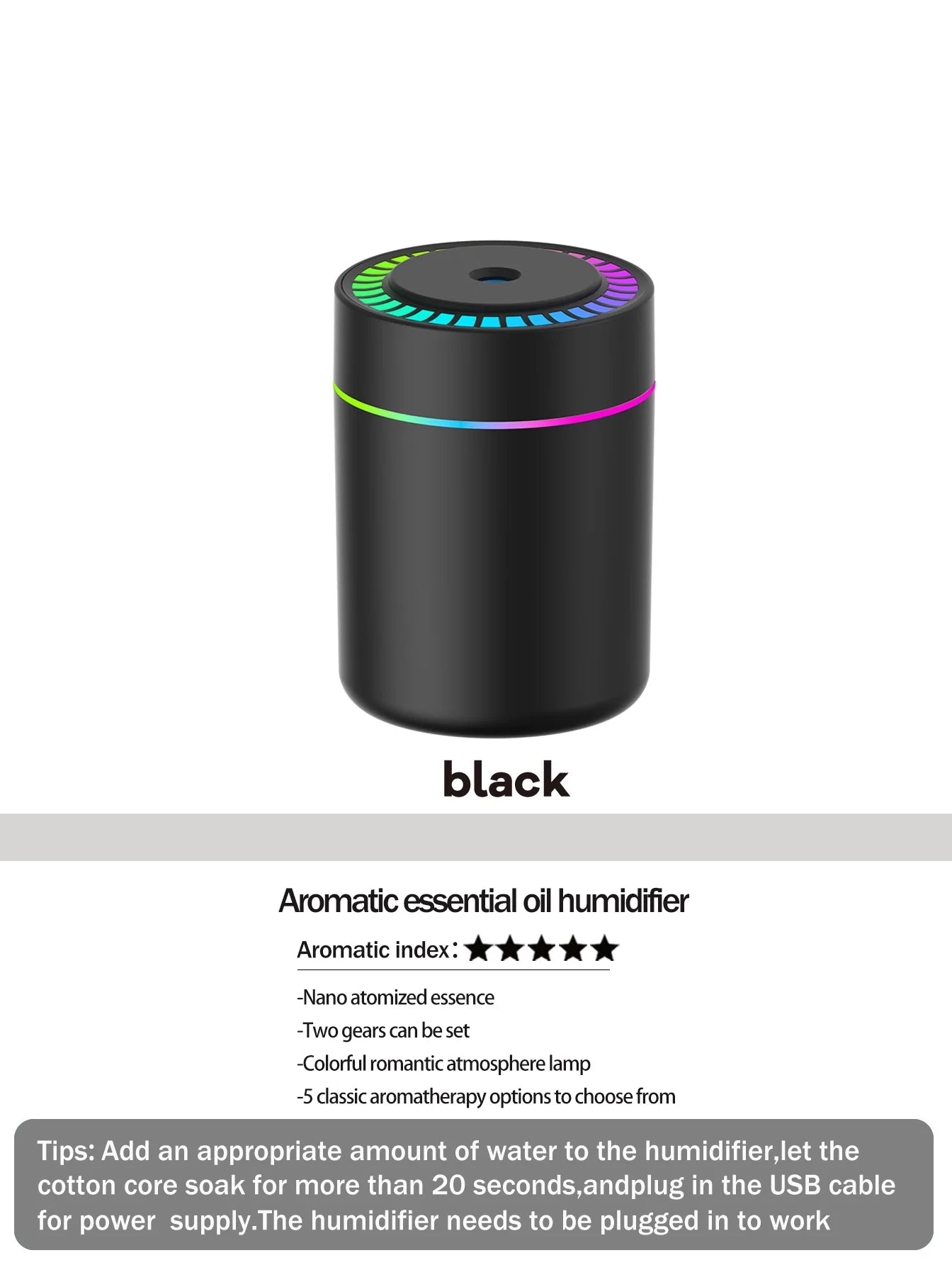 Smart Aroma Diffuser LED