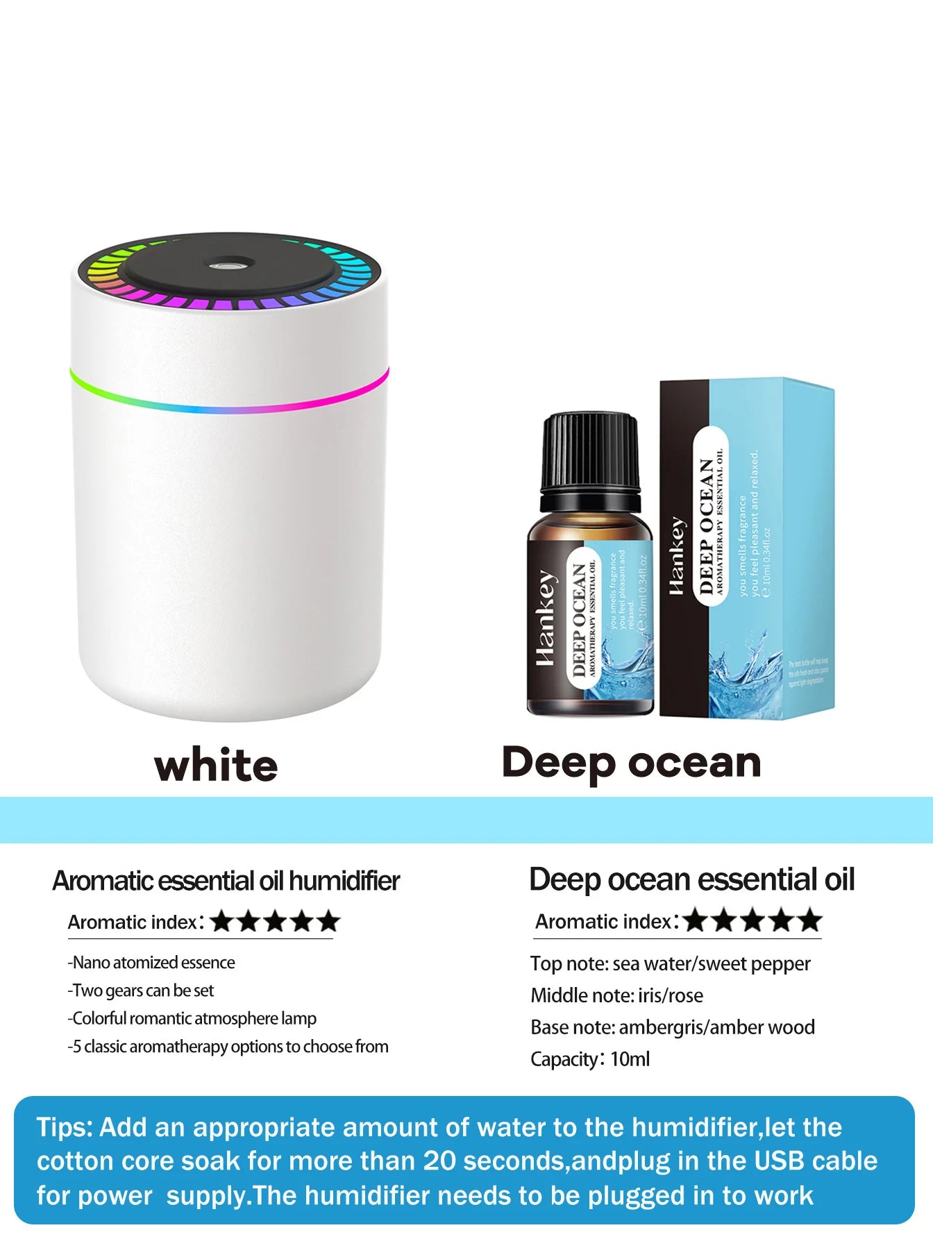 Smart Aroma Diffuser LED